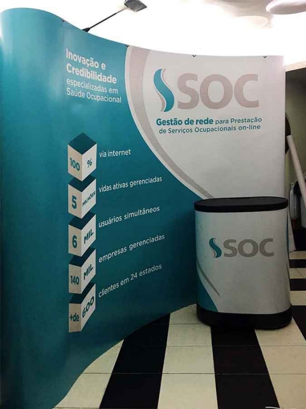 Onde Encontro Display para Eventos Corporativos Raposo Tavares - Display para Cosméticos