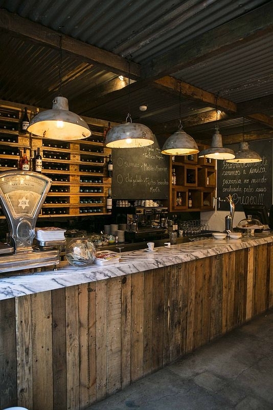 Onde Encontro Fachada para Bar Rústico Santa Isabel - Fachada para Empresa