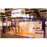 decoração para stand Sacomã